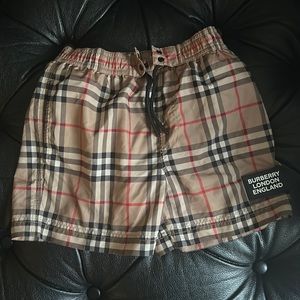 Burberry swim trunks